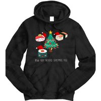 Funny Christmas Sushi For Women Tie Dye Hoodie