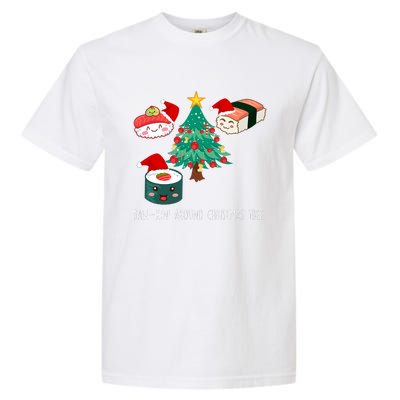 Funny Christmas Sushi For Women Garment-Dyed Heavyweight T-Shirt