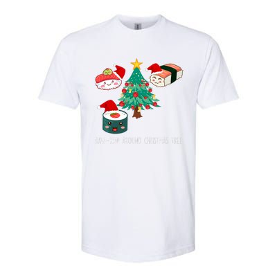 Funny Christmas Sushi For Women Softstyle CVC T-Shirt