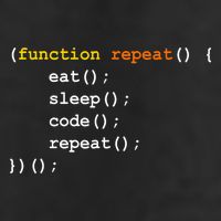 Funny Computer Science Programmer Eat Sleep Code Knit Cap Winter Beanie