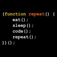 Funny Computer Science Programmer Eat Sleep Code Metallic Star Ornament