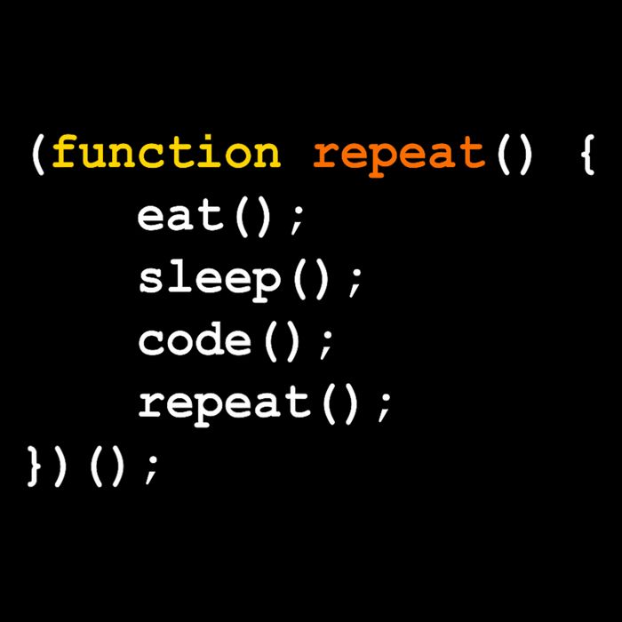 Funny Computer Science Programmer Eat Sleep Code Metallic Star Ornament