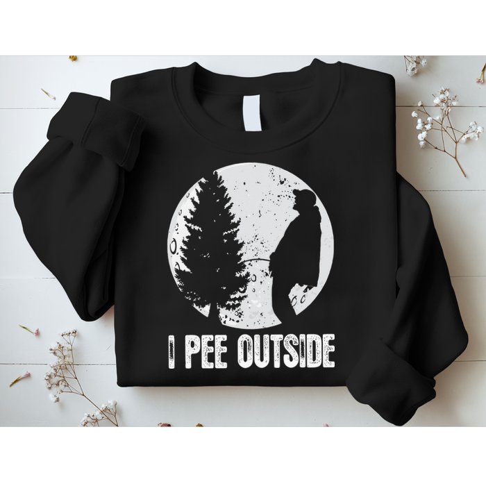 Funny Camping S For Men I Pee Outside Inappropriate Sweatshirt