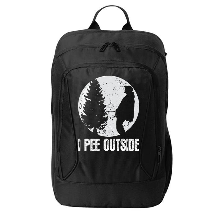 Funny Camping S For Men I Pee Outside Inappropriate City Backpack
