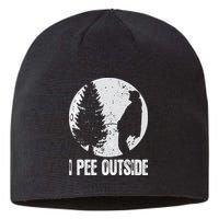 Funny Camping S For Men I Pee Outside Inappropriate Sustainable Beanie