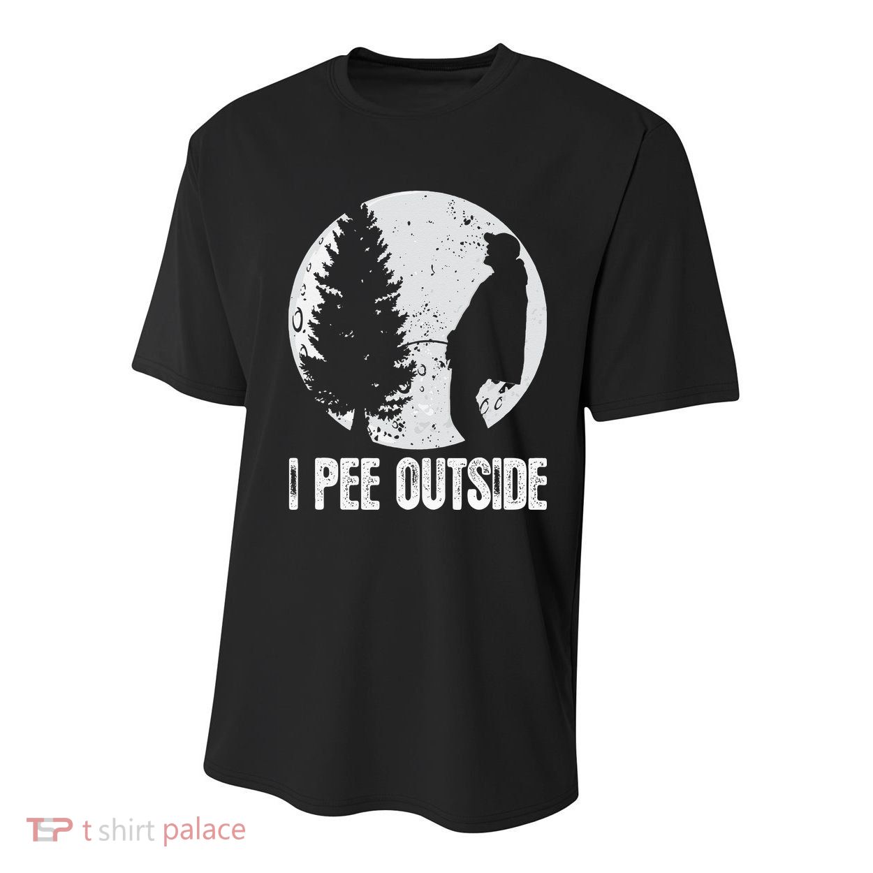 Funny Camping S For Men I Pee Outside Inappropriate Youth Performance Sprint T-Shirt