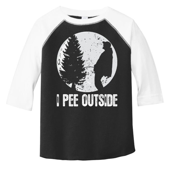 Funny Camping S For Men I Pee Outside Inappropriate Toddler Fine Jersey T-Shirt