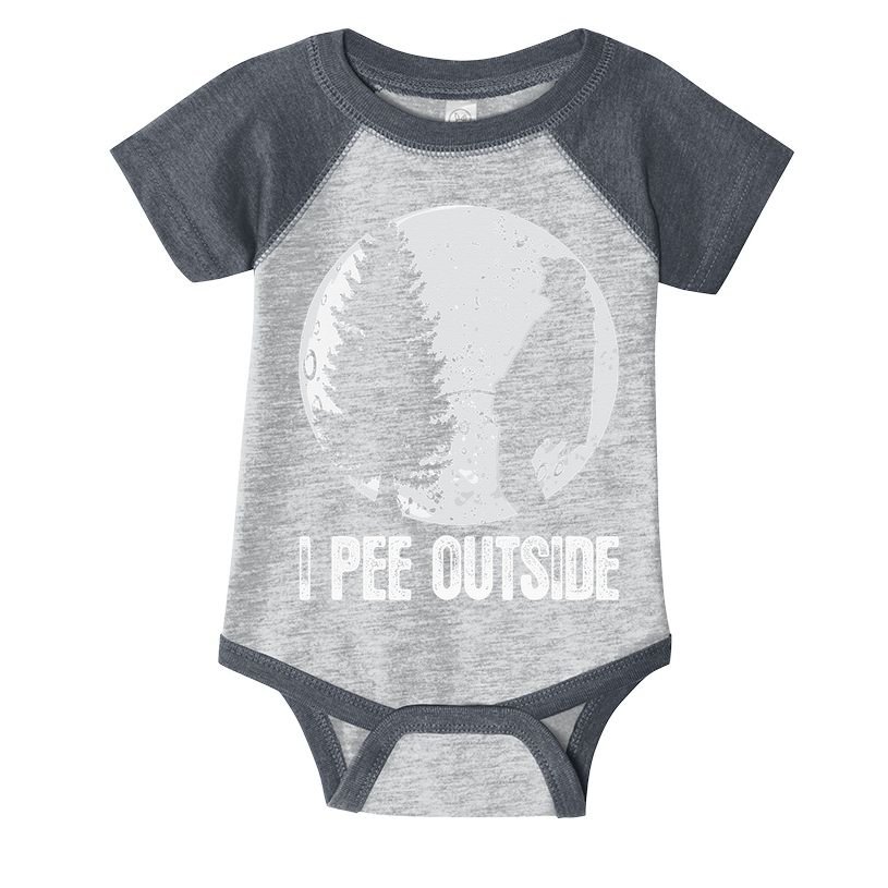 Funny Camping S For Men I Pee Outside Inappropriate Infant Baby Jersey Bodysuit