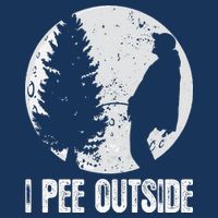 Funny Camping S For Men I Pee Outside Inappropriate Infant Baby Jersey Bodysuit