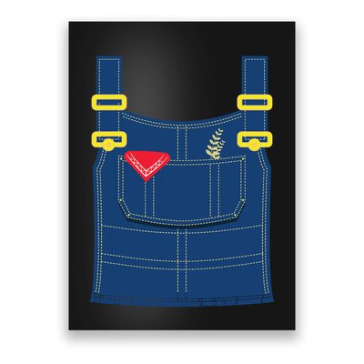 Farmer Costume Shirts Redneck Halloween Costume Poster