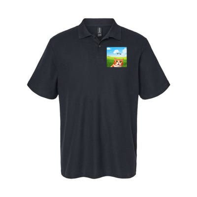 Funny Cat Selfie With Ufo Kitty Alien Encounter Polo