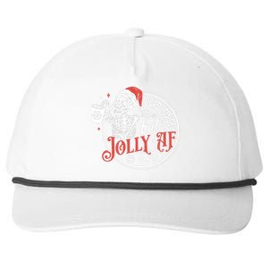 Funny Christmas Skeleton Snapback Five-Panel Rope Hat