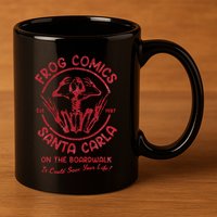Frog Comics Santa Carla On The Boardwalk 11oz C Handle Ceramic Mug