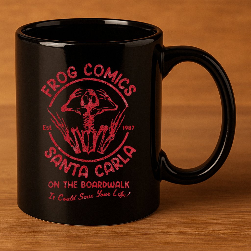 Frog Comics Santa Carla On The Boardwalk 11oz C Handle Ceramic Mug