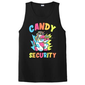 Funny Candy Security | Halloween Party PosiCharge Competitor Tank