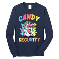 Funny Candy Security | Halloween Party Long Sleeve Shirt