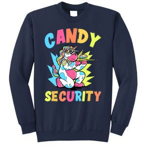 Funny Candy Security | Halloween Party Sweatshirt