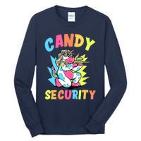 Funny Candy Security | Halloween Party Tall Long Sleeve T-Shirt