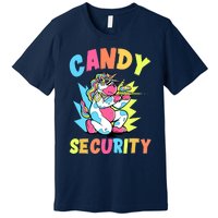 Funny Candy Security | Halloween Party Premium T-Shirt