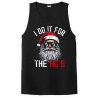 Funny Christmas Santa Claus I Do It For The Hos Cute Xmas PosiCharge Competitor Tank