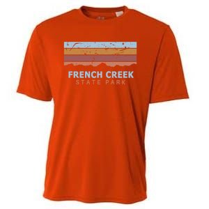 French Creek State Park Pennsylvania Retro Cool Gift Cooling Performance Crew T-Shirt