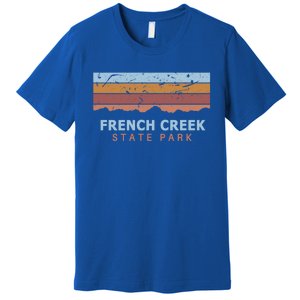 French Creek State Park Pennsylvania Retro Cool Gift Premium T-Shirt