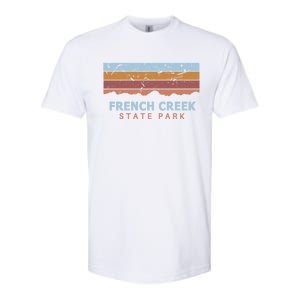 French Creek State Park Pennsylvania Retro Cool Gift Softstyle CVC T-Shirt