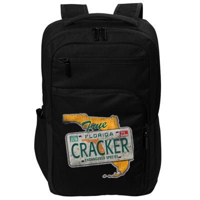 Florida Cracker Shirt Florida Strong Hurricane Ian Support Florida Impact Tech Backpack