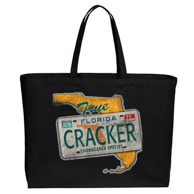 Florida Cracker Shirt Florida Strong Hurricane Ian Support Florida Cotton Canvas Jumbo Tote