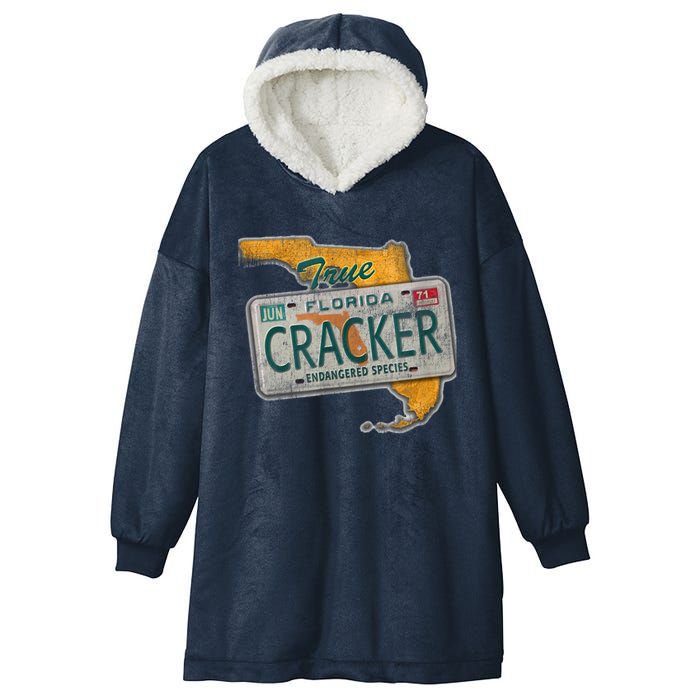 Florida Cracker Shirt Florida Strong Hurricane Ian Support Florida Hooded Wearable Blanket