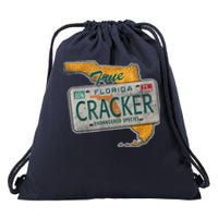 Florida Cracker Shirt Florida Strong Hurricane Ian Support Florida Drawstring Bag