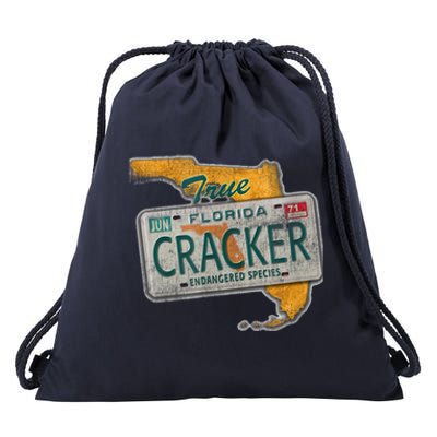 Florida Cracker Shirt Florida Strong Hurricane Ian Support Florida Drawstring Bag