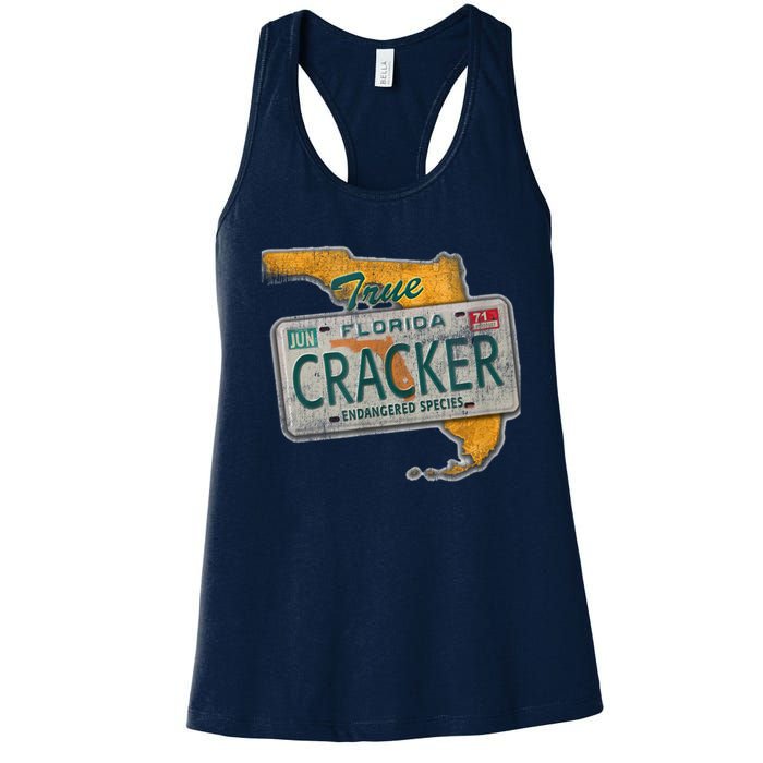 Florida Cracker Shirt Florida Strong Hurricane Ian Support Florida Women's Racerback Tank