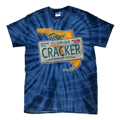 Florida Cracker Shirt Florida Strong Hurricane Ian Support Florida Tie-Dye T-Shirt