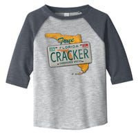 Florida Cracker Shirt Florida Strong Hurricane Ian Support Florida Toddler Fine Jersey T-Shirt