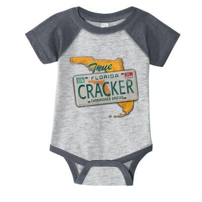 Florida Cracker Shirt Florida Strong Hurricane Ian Support Florida Infant Baby Jersey Bodysuit