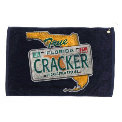 Florida Cracker Shirt Florida Strong Hurricane Ian Support Florida Grommeted Golf Towel