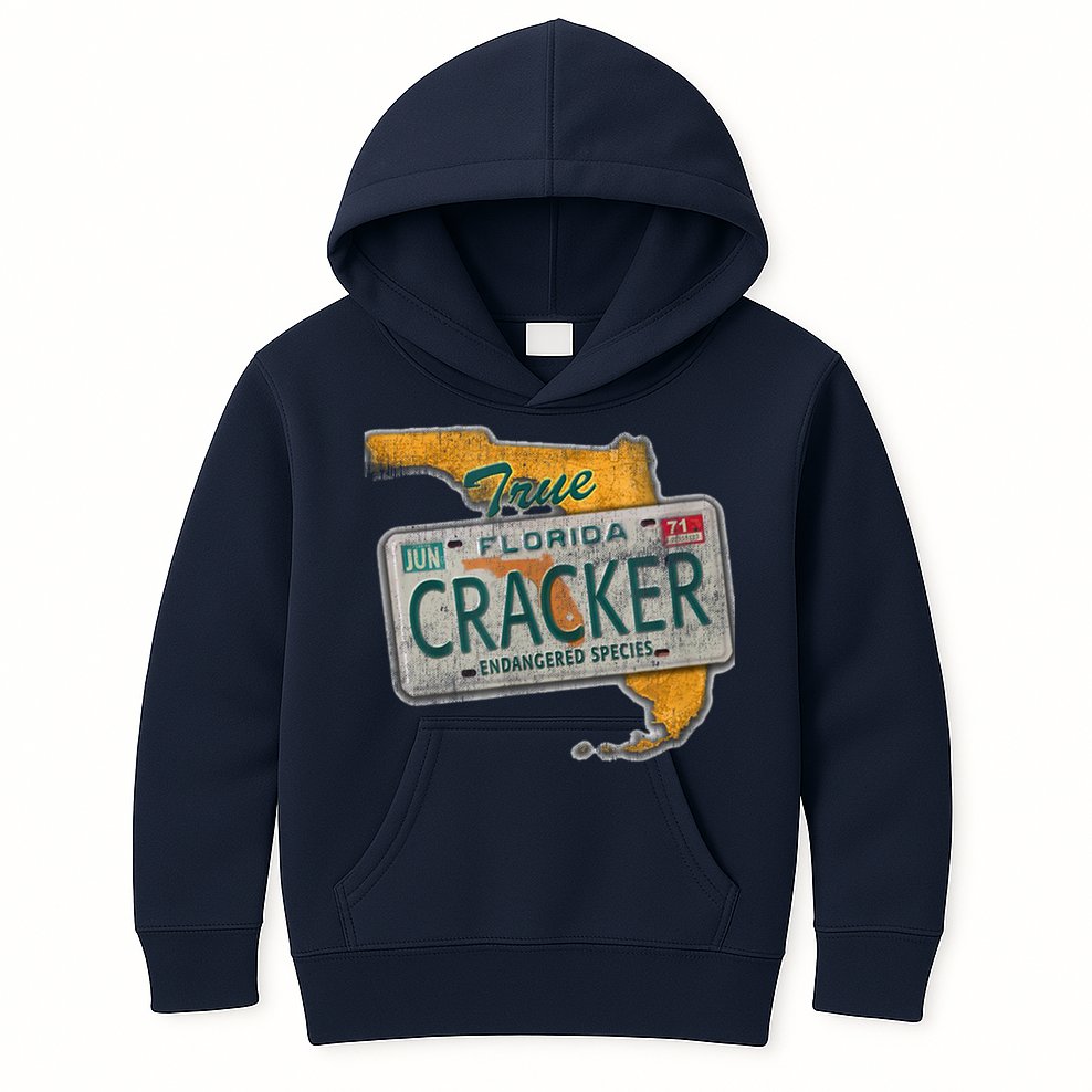 Florida Cracker Shirt Florida Strong Hurricane Ian Support Florida Kids Hoodie