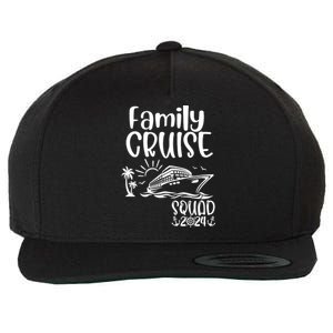 Family Cruise Squad 2024 Family Holiday Matching Cruise Wool Snapback Cap