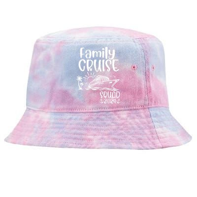 Family Cruise Squad 2024 Family Holiday Matching Cruise Tie-Dyed Bucket Hat