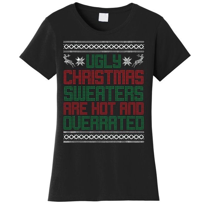 Funny Christmas Shirts For Ugly Sweater Party Women's T-Shirt