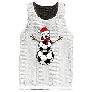 Funny Christmas Soccer Balls Santa Snowman Mesh Reversible Basketball Jersey Tank