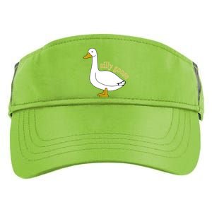 Funny Cute Silly Goose Trendy Clothing Adult Drive Performance Visor