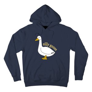 Funny Cute Silly Goose Trendy Clothing Hoodie