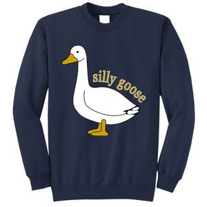 Funny Cute Silly Goose Trendy Clothing Sweatshirt