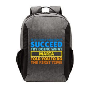 Funny Customized Saying For Maria Vector Backpack