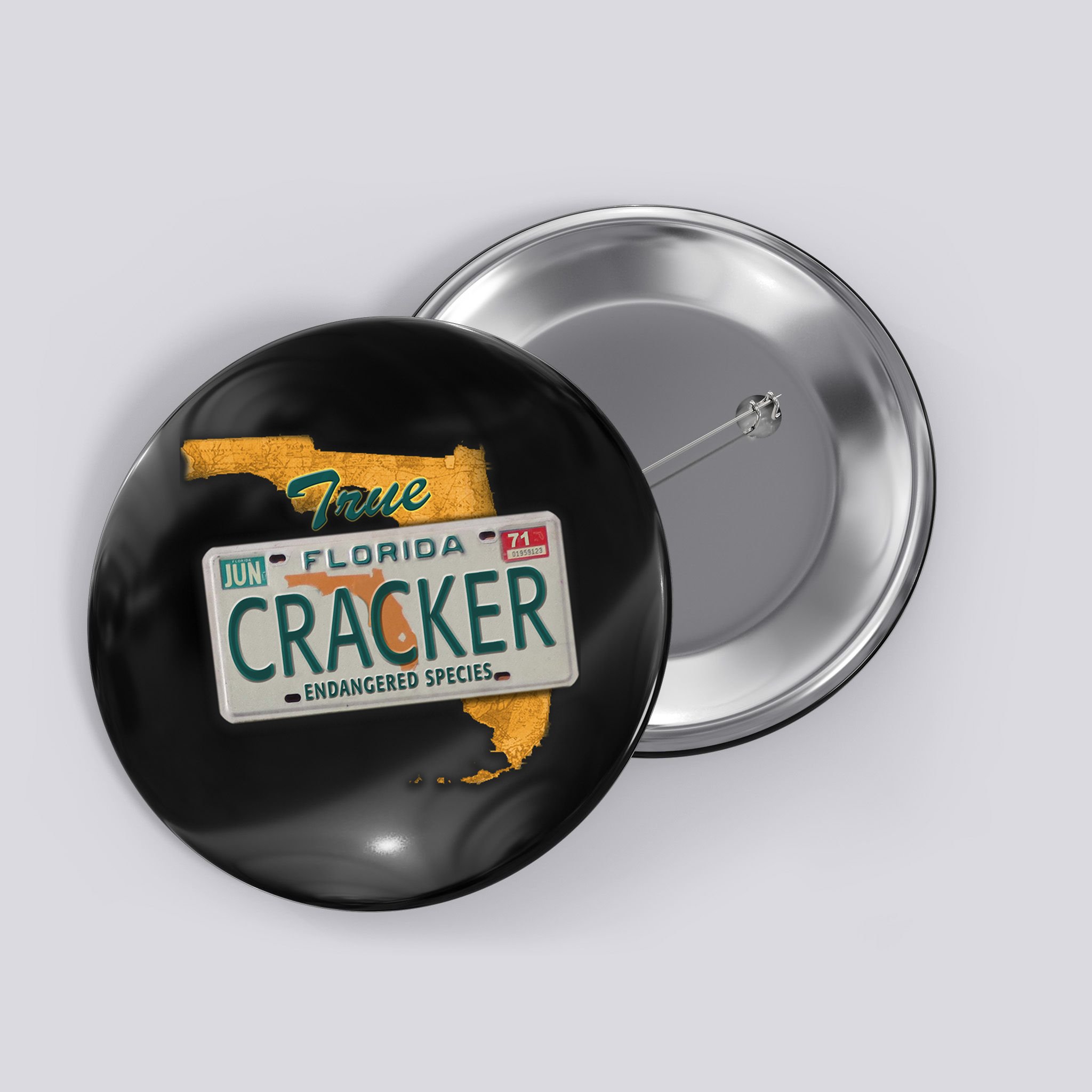 Florida Cracker Shirt Florida Strong Hurricane Ian Support Florida Button