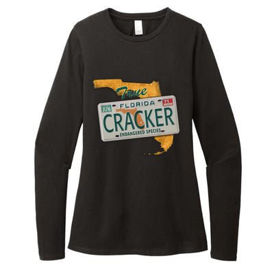 Florida Cracker Shirt Florida Strong Hurricane Ian Support Florida Womens CVC Long Sleeve Shirt