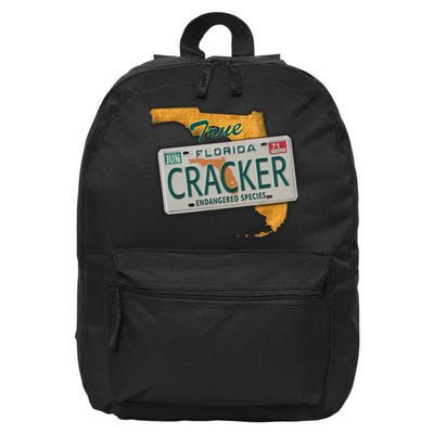 Florida Cracker Shirt Florida Strong Hurricane Ian Support Florida 16 in Basic Backpack