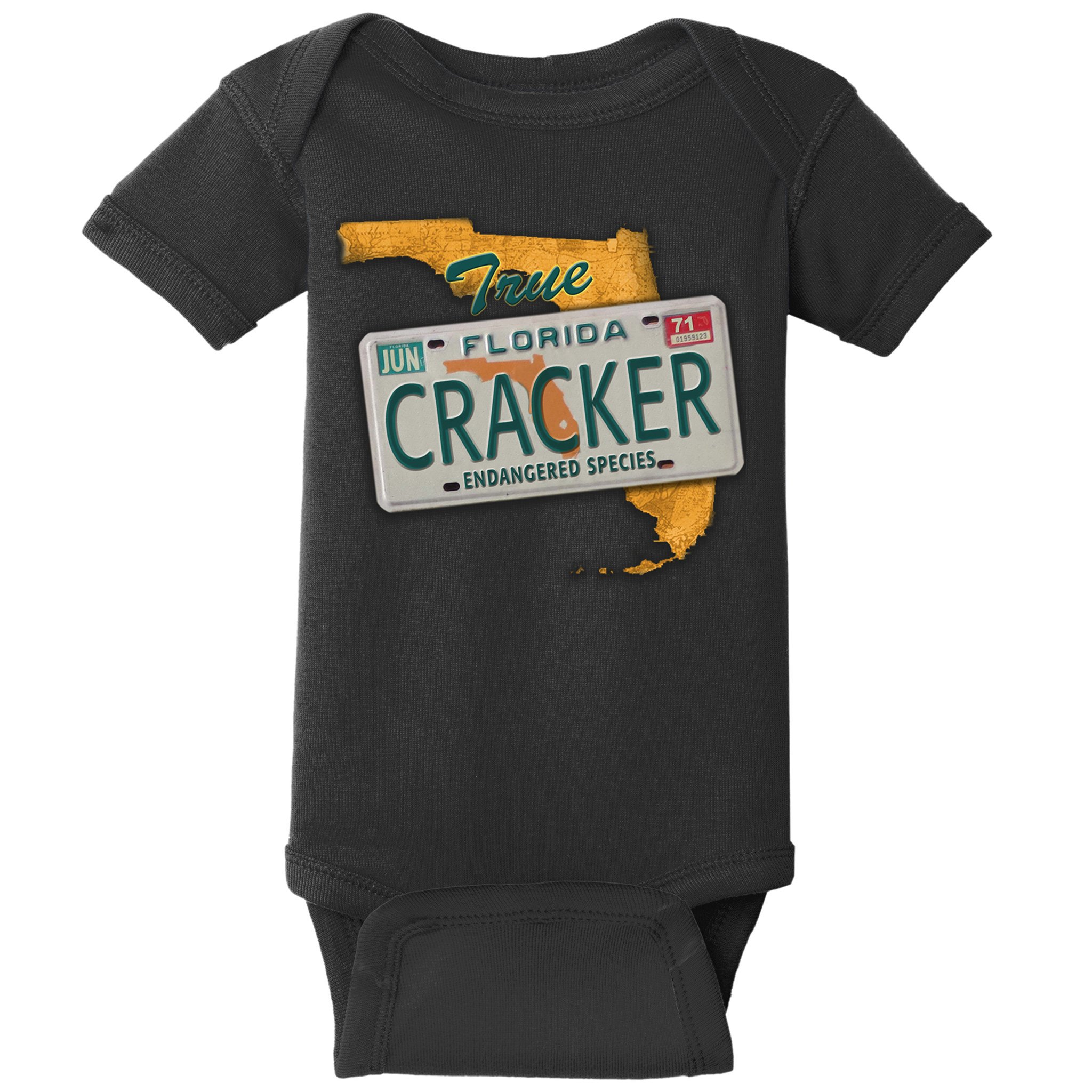 Florida Cracker Shirt Florida Strong Hurricane Ian Support Florida Baby Bodysuit